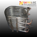 Intercambiador de calor de bobina sumergida de titanio